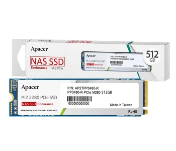 APACER P3480-R PCLE M280 512GB GEN 3x4 NAS SSD 