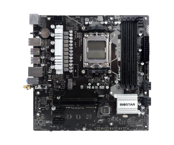 Biostar B650MT-E PRO DDR5 AMD AM5 Micro ATX Motherboard