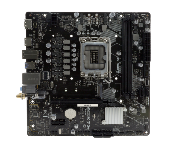 Biostar H610MT-E DDR4 12th/13th/14th Gen LGA1700 Micro ATX Motherboard
