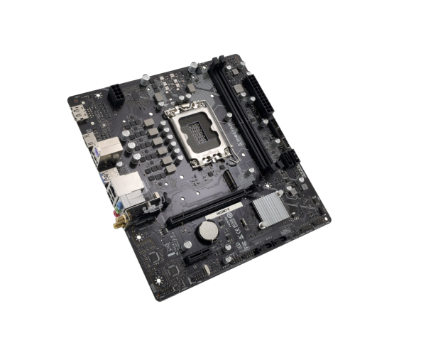 Biostar H610MT-E DDR4 12th/13th/14th Gen LGA1700 Micro ATX Motherboard