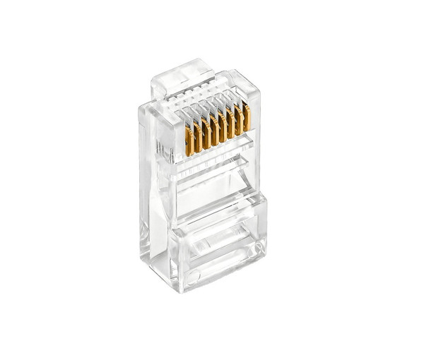 D-Link Cat-5 Transparent RJ45 Connector (100 units) # NPG 5E1TRA031-100