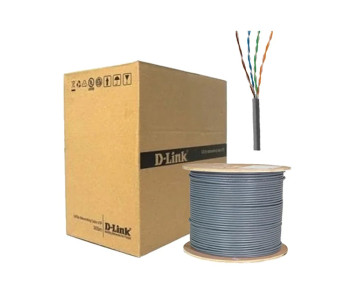 D-Link Genuine CAT 6 UTP Cable 305M 23AWG Grey #NCB-C6UGRYR-305