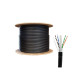 D-Link NCB-C6UBLKR-305-O 305 Meter Cat-6 Black Outdoor Network Cable