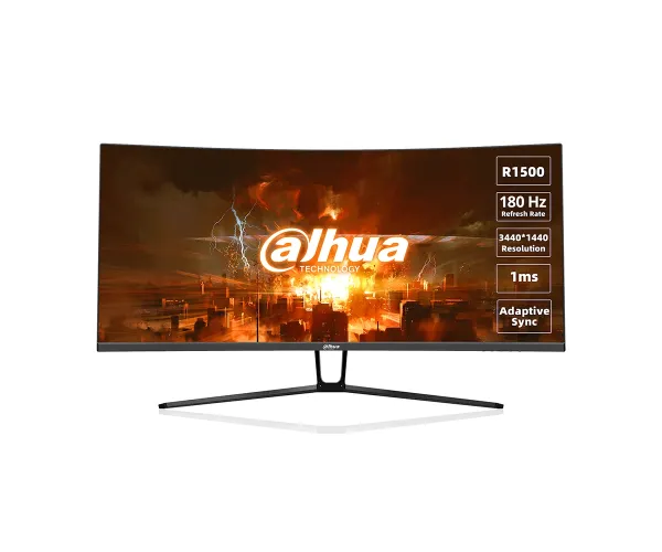 Dahua DHI-LM34-E330C 34 inch 180Hz WQHD VA 4K Curved Monitor