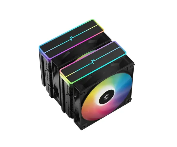 DeepCool AG620 BK ARGB V2 CPU Cooler with Top Cover Light
