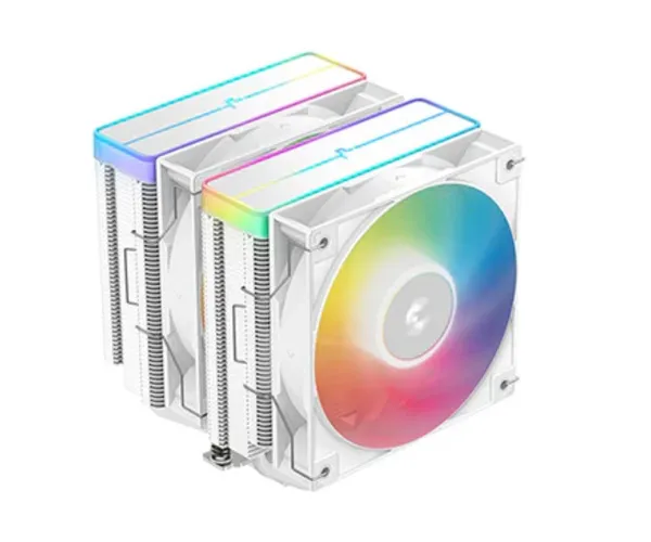 DeepCool AG620 WH ARGB V2 CPU Cooler with Top Cover Light