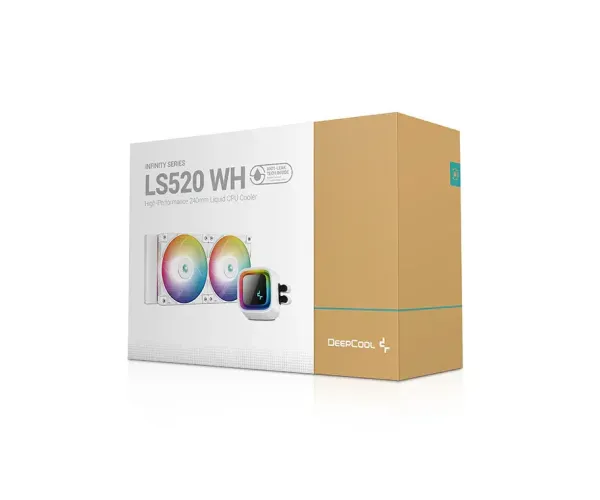 DeepCool LS520 WH 240mm Liquid CPU Cooler