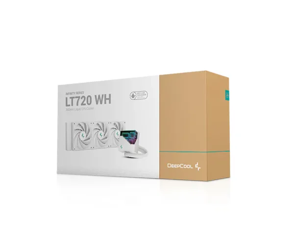 Deepcool LT720 WH 360mm High-Performance Liquid CPU Cooler