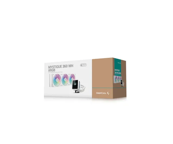 DeepCool MYSTIQUE 360 ARGB WH LCD Liquid Cooler