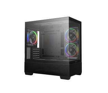 DeepCool CG380 3F Panoramic Dual Tempered Glass M-ATX Case