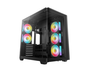 DeepCool CG590U 5F Sleek Showcase ATX Case 