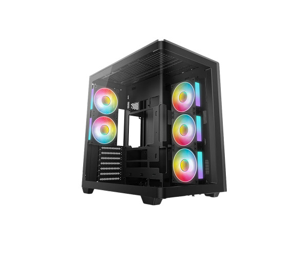 DeepCool CG590U 5F Sleek Showcase ATX Case 