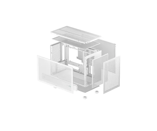 DeepCool CH260 WH High Airflow M-ATX Compact Case