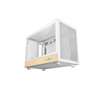 DeepCool CH260 WOOD WH High Airflow M-ATX Compact Case