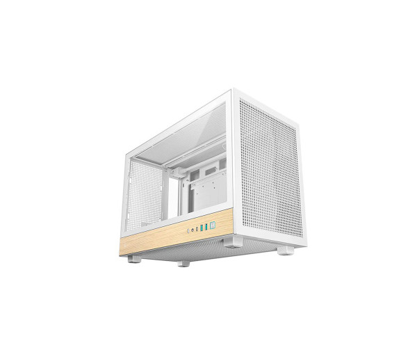 DeepCool CH260 WOOD WH High Airflow M-ATX Compact Case
