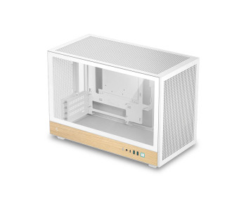DeepCool CH260 WOOD WH High Airflow M-ATX Compact Case