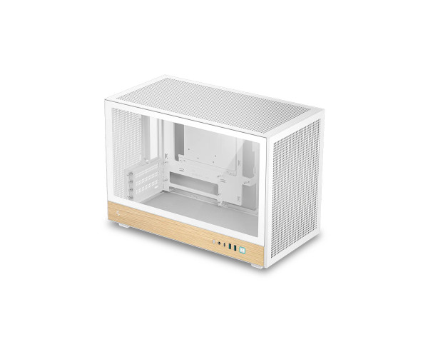 DeepCool CH260 WOOD WH High Airflow M-ATX Compact Case