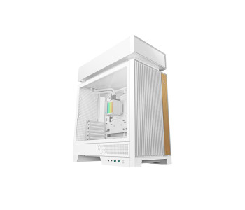 DeepCool CL6600 WH Innovative Compartmentalized Compact ATX Case