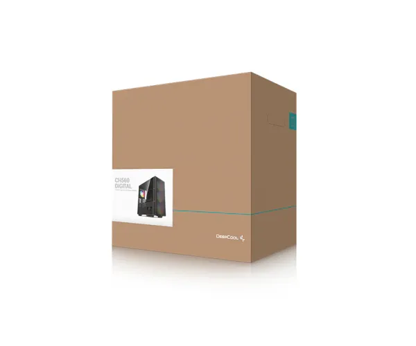DeepCool CH560 DIGITAL BK Mid Tower Case