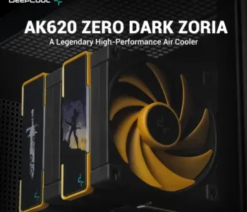 DeepCool AK620 Zero Dark Zoria High Performance CPU Cooler DeepCool AK620 Zero Dark Zoria High Performance CPU Cooler
