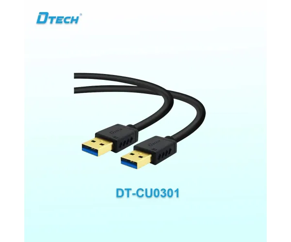 Dtech DT-CU0301 USB 3.0 Male to Male 1.5 Meter Black Extension Cable