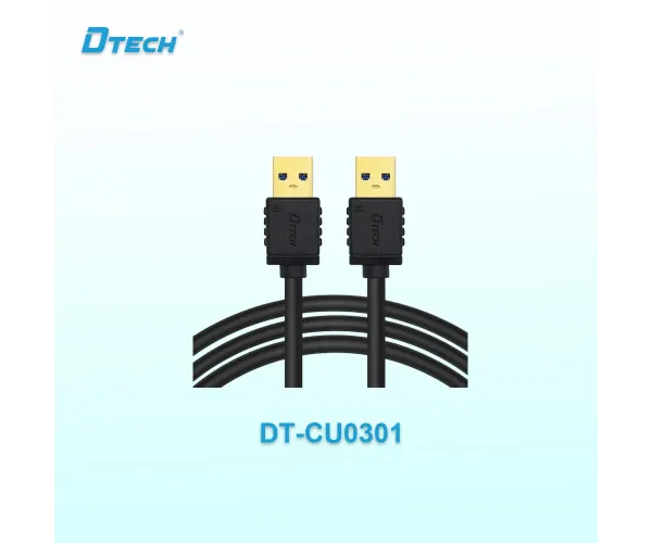 Dtech DT-CU0301 USB 3.0 Male to Male 1.5 Meter Black Extension Cable