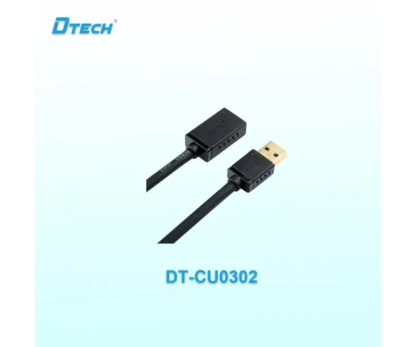 Dtech DT-CU0302 USB 3.0 Male to female 1.5 Meter Black Extension Cable