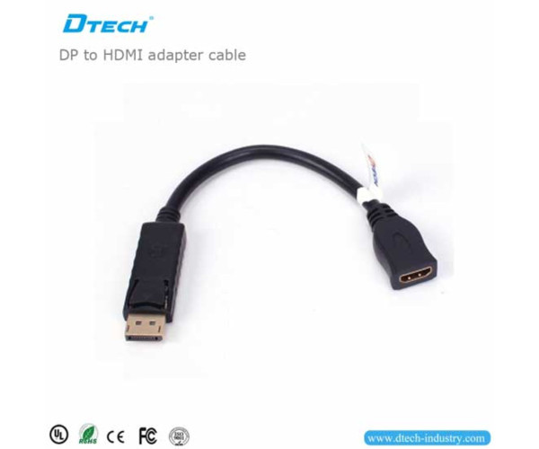 DTECH DT-6505 DP To HDMI Cable