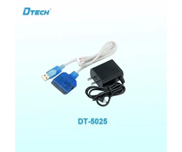 Dtech DT-5025 USB 2.0 to SATA Converter with Power Adapter