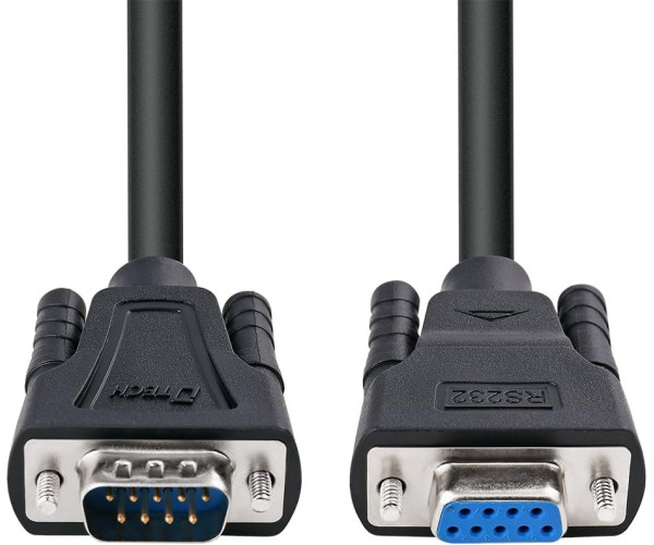 DTECH DT-9005B RS232 9PIN 1.5M MALE FEMALE CABLE