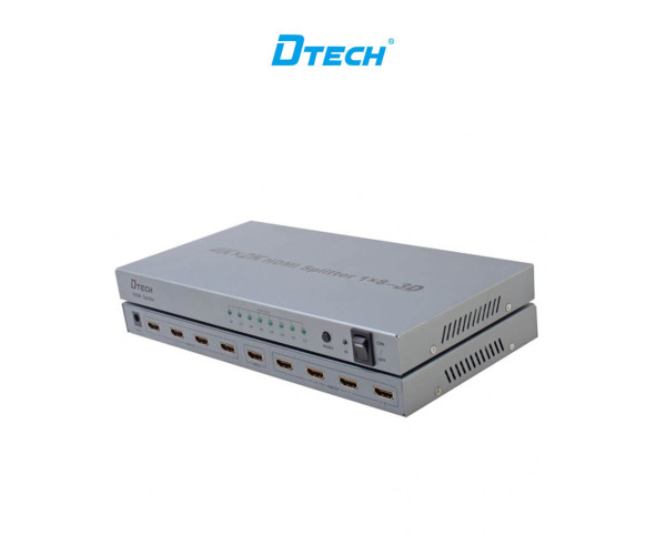 DTECH DT-7148 4K 1 TO 8 HDMI SPLITTER