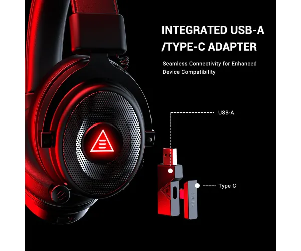 EKSA E900 BT Ultra-Low Latency Multi-Platform Wireless Gaming Headset