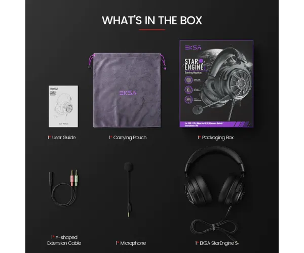 EKSA Star Engine E5000S Wired 3.5mm Gaming Headset