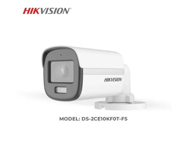 Hikvision DS-2CE10KF0T-FS 3K ColorVu Audio Fixed Mini Bullet Camera