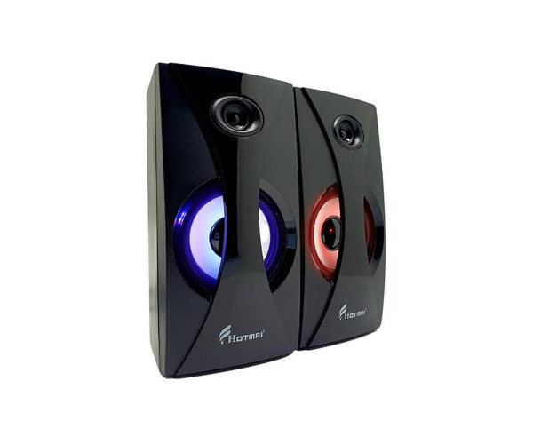 Hotmai HT-556 LED 2.0 Multimedia Speaker