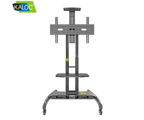Kaloc KLC-150/B 32-75 Inch Adjustable Mobile TV Trolley For IFP
