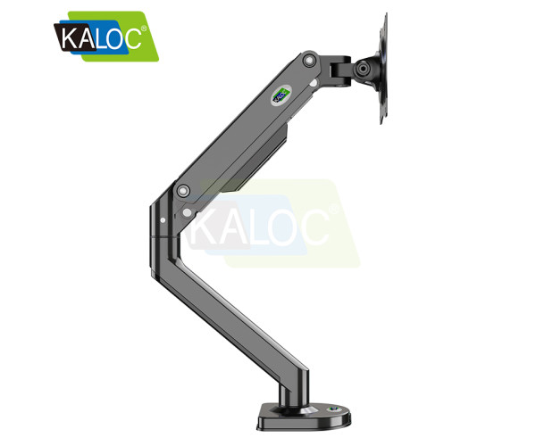 Kaloc KLC-DS200/B Adjustable Single Arm Monitor Desktop Mount Stand