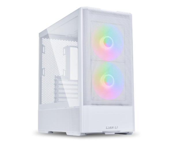 LIAN LI LANCOOL 207RW WH Compact ATX RGB Gaming Computer Case