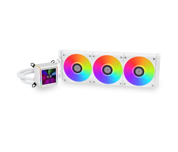LIAN LI GA II LCD 360 WH AIO Liquid Cooler LIAN LI GA II LCD 360 WH AIO Liquid Cooler