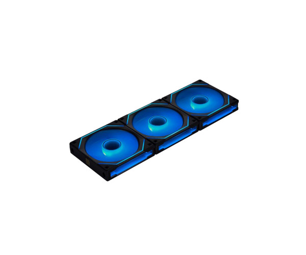 LIAN LI UNI FAN SL INFINITY 120 TRIPLE PACK CASE FAN #UF-SLIN120-3B (BLACK)