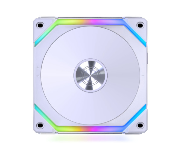 LIAN LI UNI FAN SL V2 120 ARGB Case Fan Triple Pack White