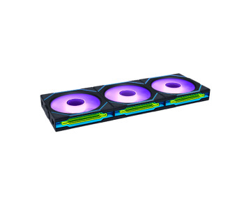 LIAN LI UNI FAN SL-INF WIRELESS 120 ARGB Triple Pack Black Case Fan LIAN LI UNI FAN SL-INF WIRELESS 120 ARGB Triple Pack Black Case Fan