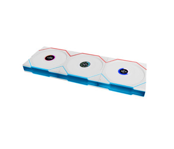 LIAN LI UNI FAN TL WIRELESS LCD 120 ARGB Triple Pack White Case Fan LIAN LI UNI FAN TL WIRELESS LCD 120 ARGB Triple Pack White Case Fan