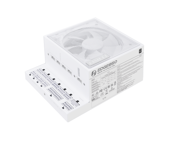 LIAN LI EDGE 850W WH 80 Plus Platinum Full Modular Power Supply 