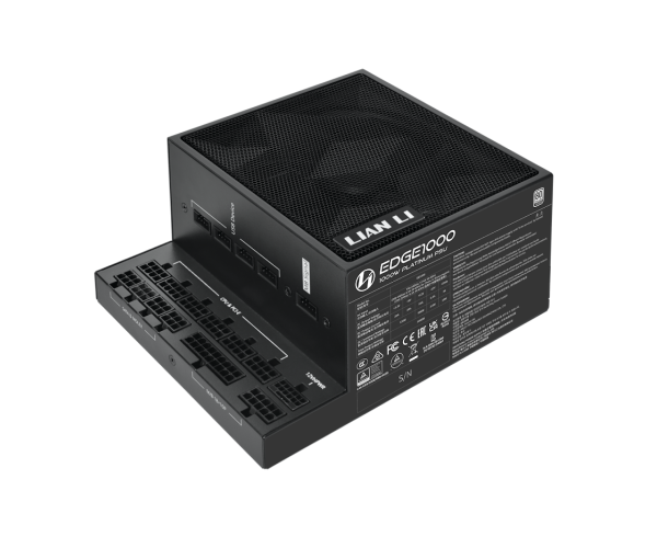 LIAN LI EDGE 1000W BK 80 Plus Platinum Full Modular Power Supply