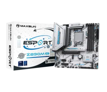Maxsun eSport Z890M WIFI ICE Intel Motherboard Maxsun eSport Z890M WIFI ICE Intel Motherboard