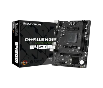 MAXSUN CHALLENGER B450M MICRO ATX MOTHERBOARD MAXSUN CHALLENGER B450M MICRO ATX MOTHERBOARD