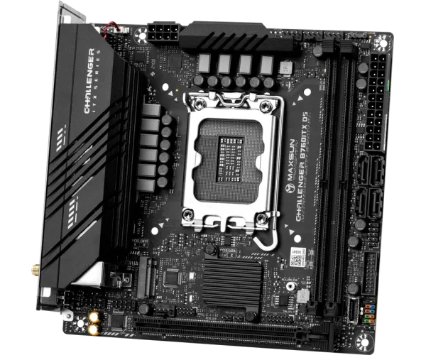 Maxsun Challenger B760ITX D5 WIFI Intel Motherboard