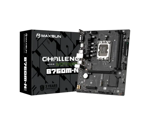 Maxsun Challenger B760M-N D5 Intel Motherboard 