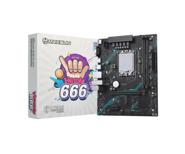 MAXSUN H610M 666 WiFi 6 Motherboard